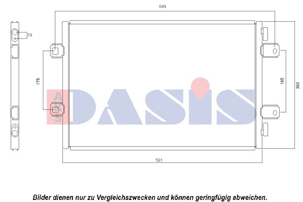 AKS DASIS Kondensaator,kliimaseade 182010N